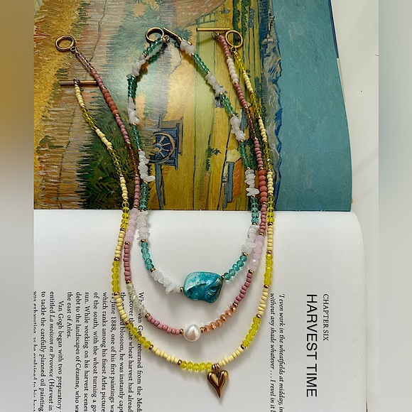 Beach necklace set - Picture 2 of 8